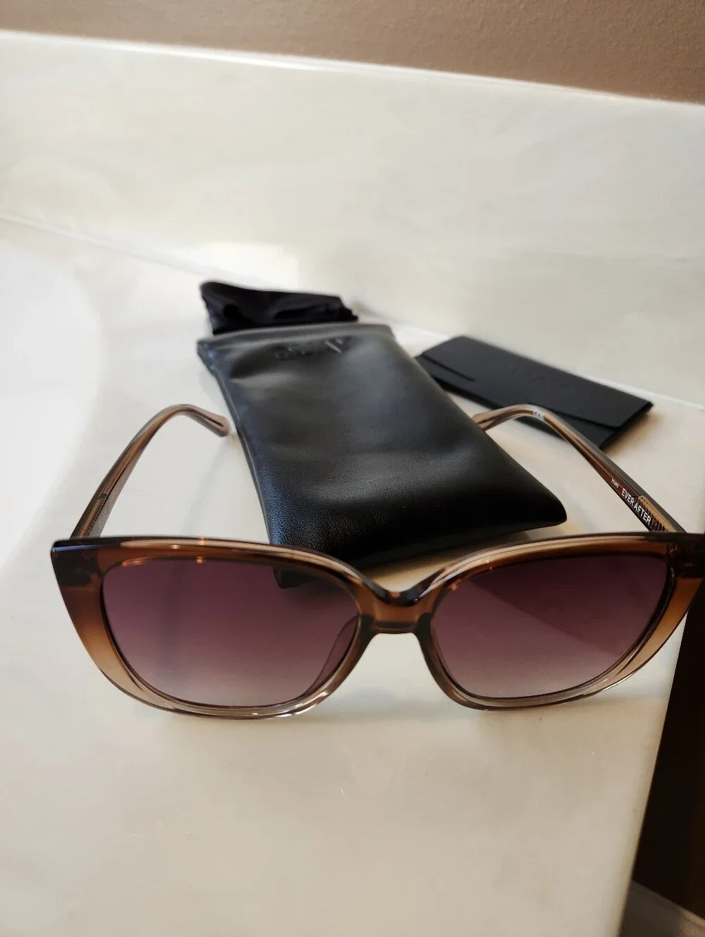 Quay Ever After Sunglasses (Coffee Doe/Brown)
